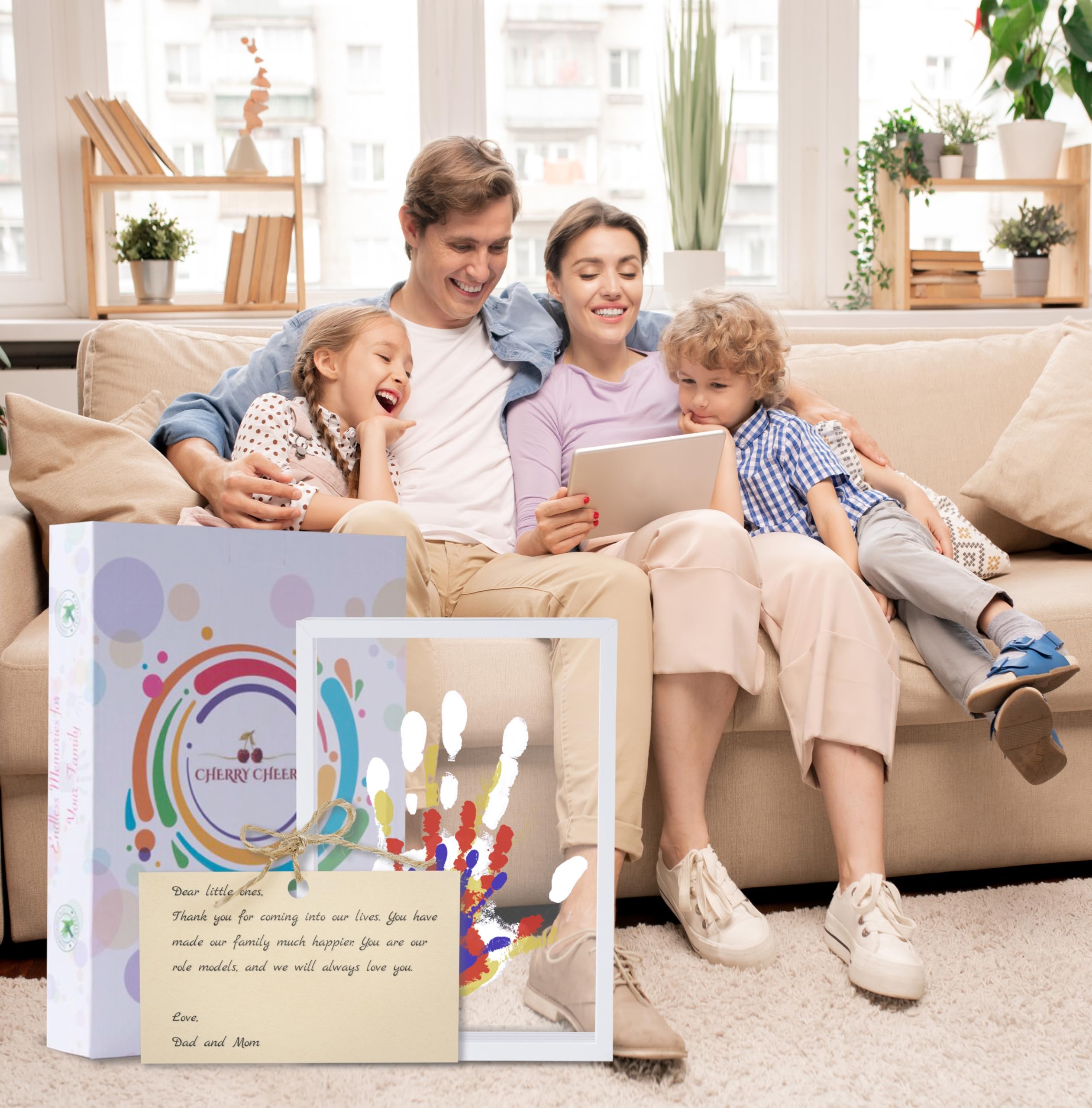 CHERRY CHEERS baby shower gift idea — a thoughtful personalized keepsake.