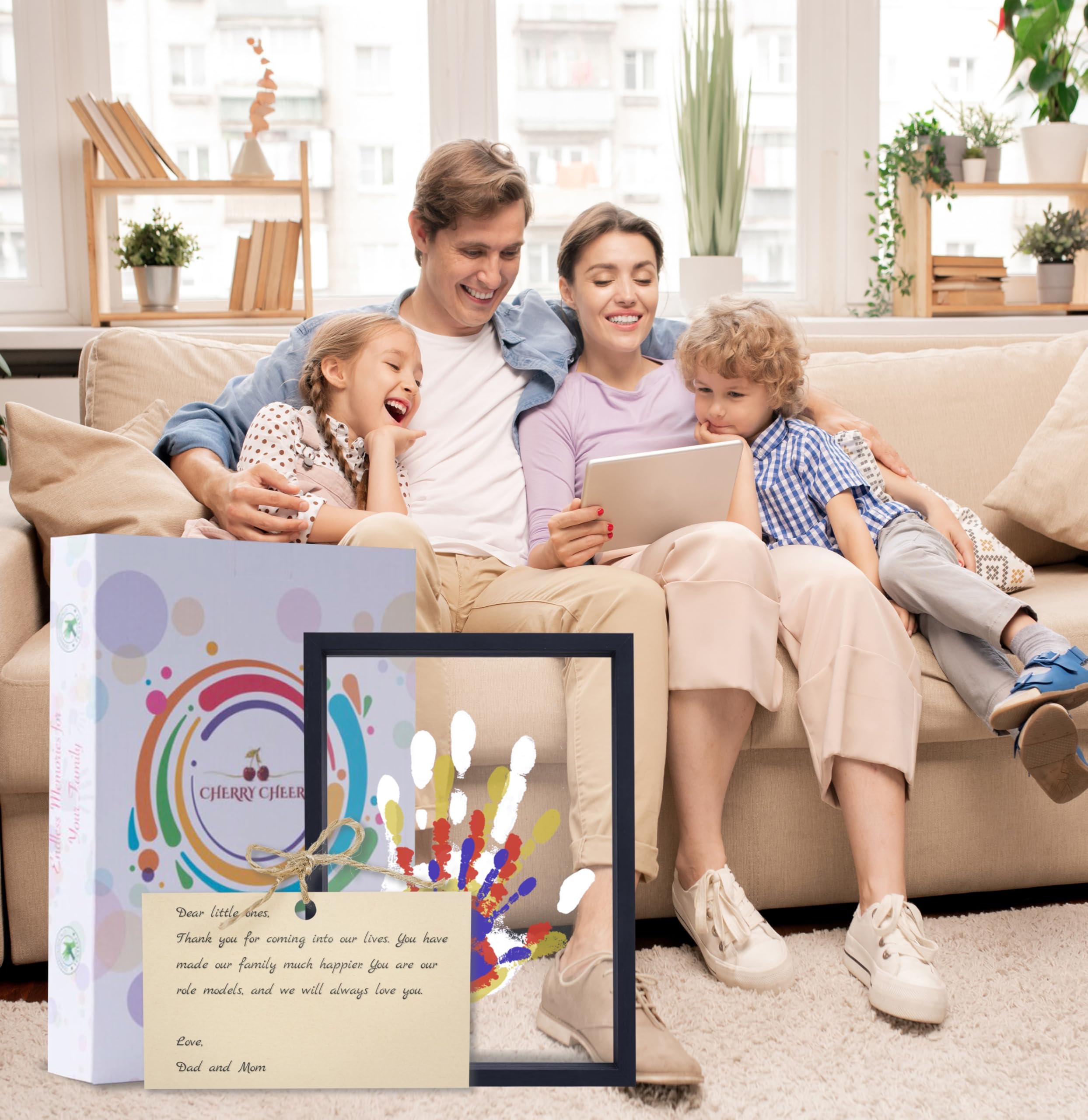 Cherry Cheers lifetime-warranty-logo highlights confidence in lasting family memories.