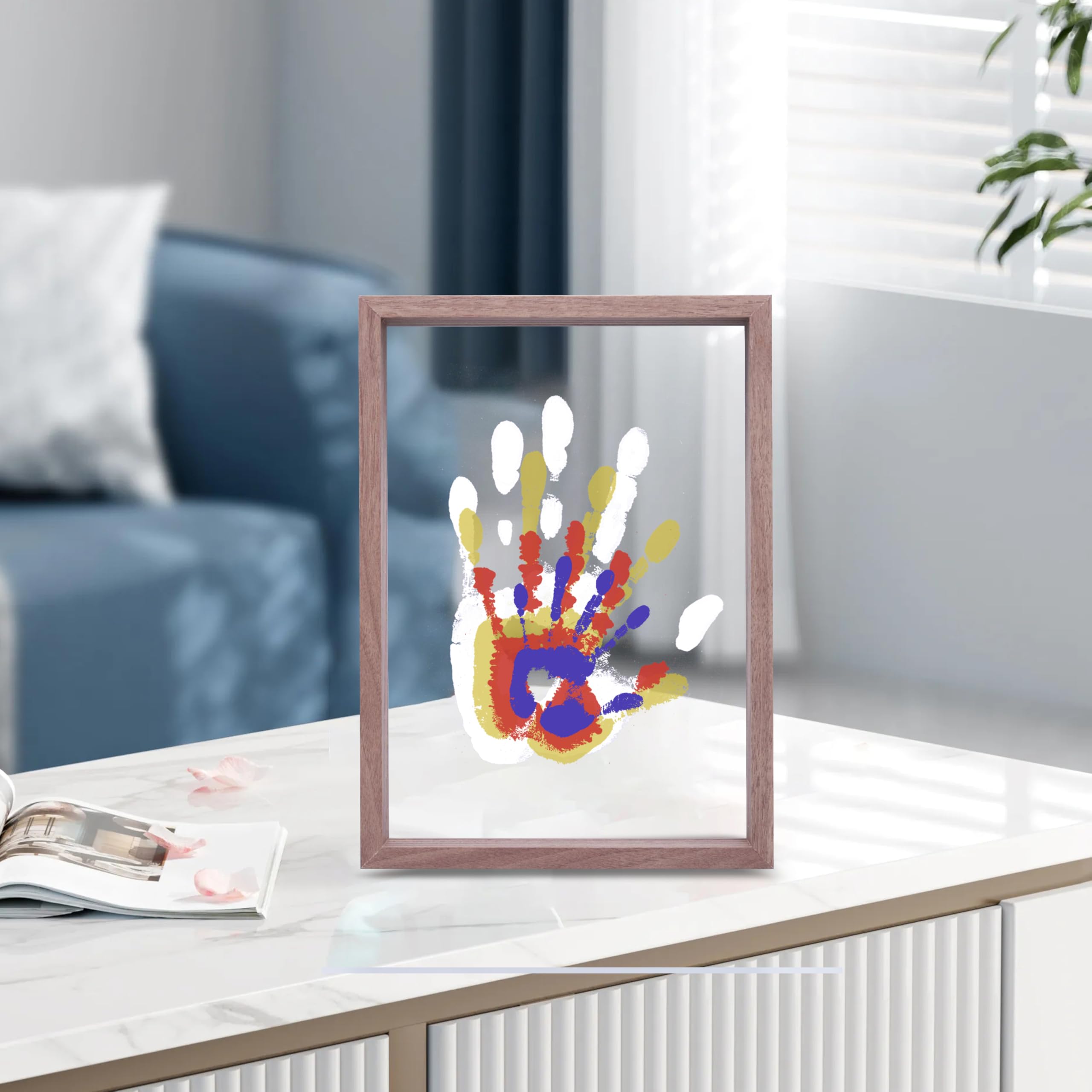 CHERRY CHEERS non-toxic paints closeup enables safe prints for babies and families.