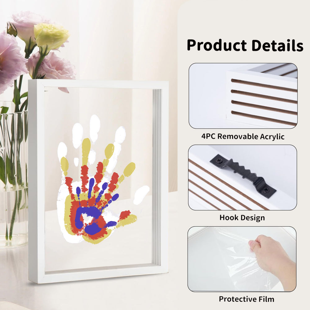 CHERRY CHEERS paw prints on front sheet — include pets in your family keepsake.