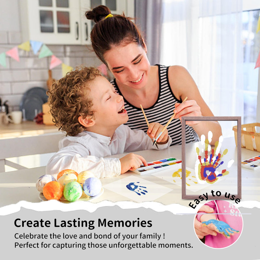 CHERRY CHEERS safety tested non-toxic paints reassure parents during handprint crafts.
