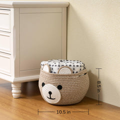 CherryNow cotton rope texture offers soft touch for toddlers.