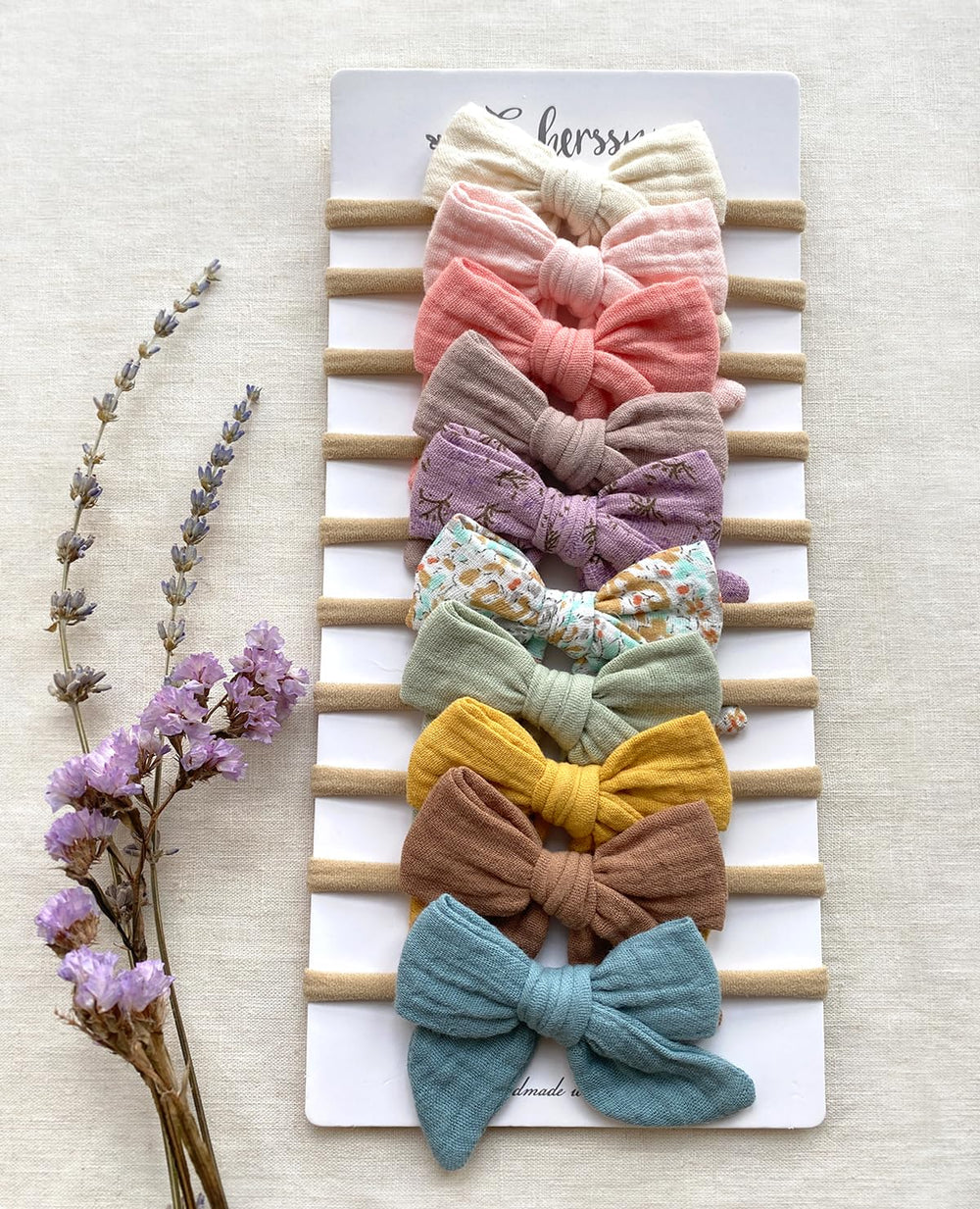Cherssy bow gift packaging ready for baby showers and gifts