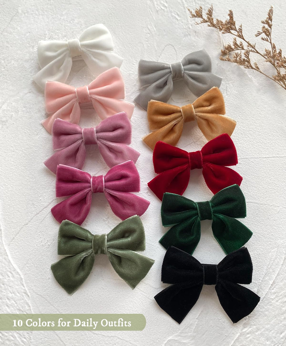 Cherssy velvet hair clips bundle makes a thoughtful gift.
