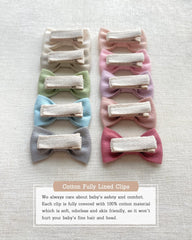 Cherssy fully lined alligator clip securely grips fine hair without snagging.