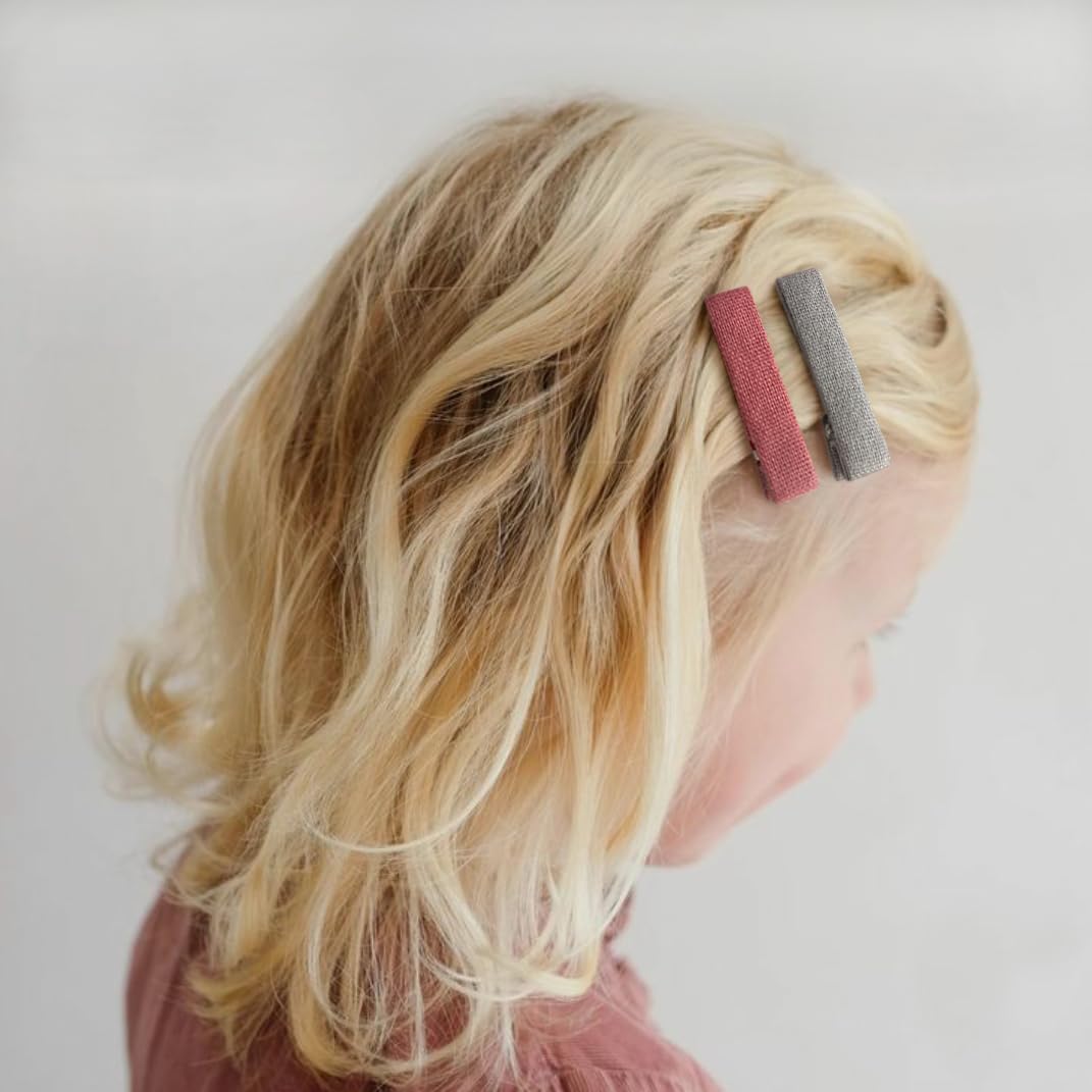 Cherssy non-slip hair clip close-up demonstrating secure hold on fine hair
