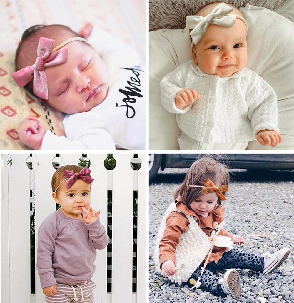 Cherssy handmade nylon headbands offer durable stretch and comfort.