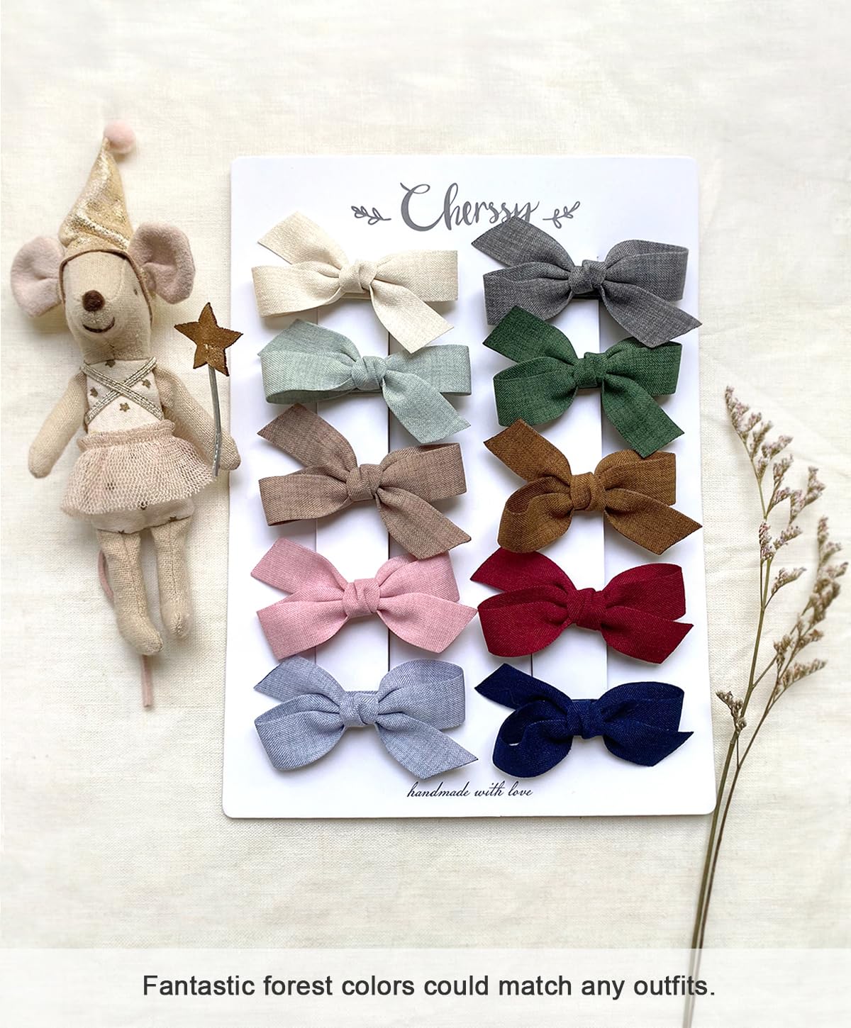 Cherssy infant hair accessory set suitable for daily outfits and photos.