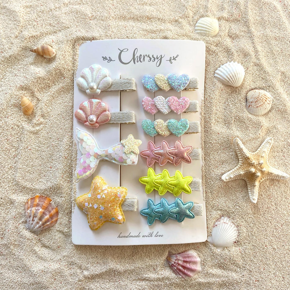 Cherssy non slip baby barrette grips fine hair during activities