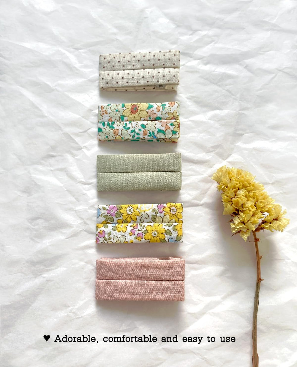 Cherssy non-slip barrettes grip fine hair securely.