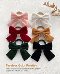 Cherssy nylon hair-ties-closeup: durable elastic band for secure toddler ponytails.