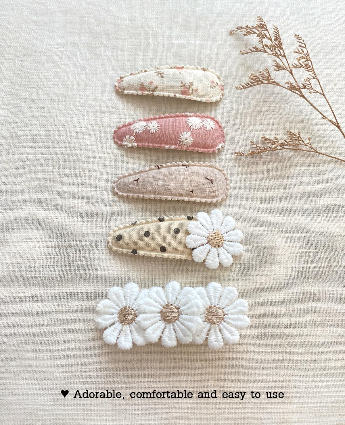 Cherssy plaid pattern hair clip demonstrating versatile look for daily wear