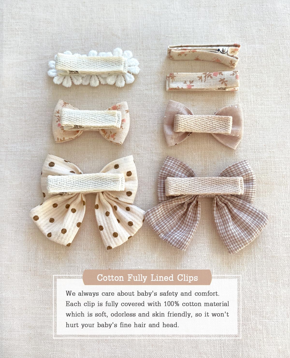 Cherssy polka-dot hair clip highlighting playful style and secure grip