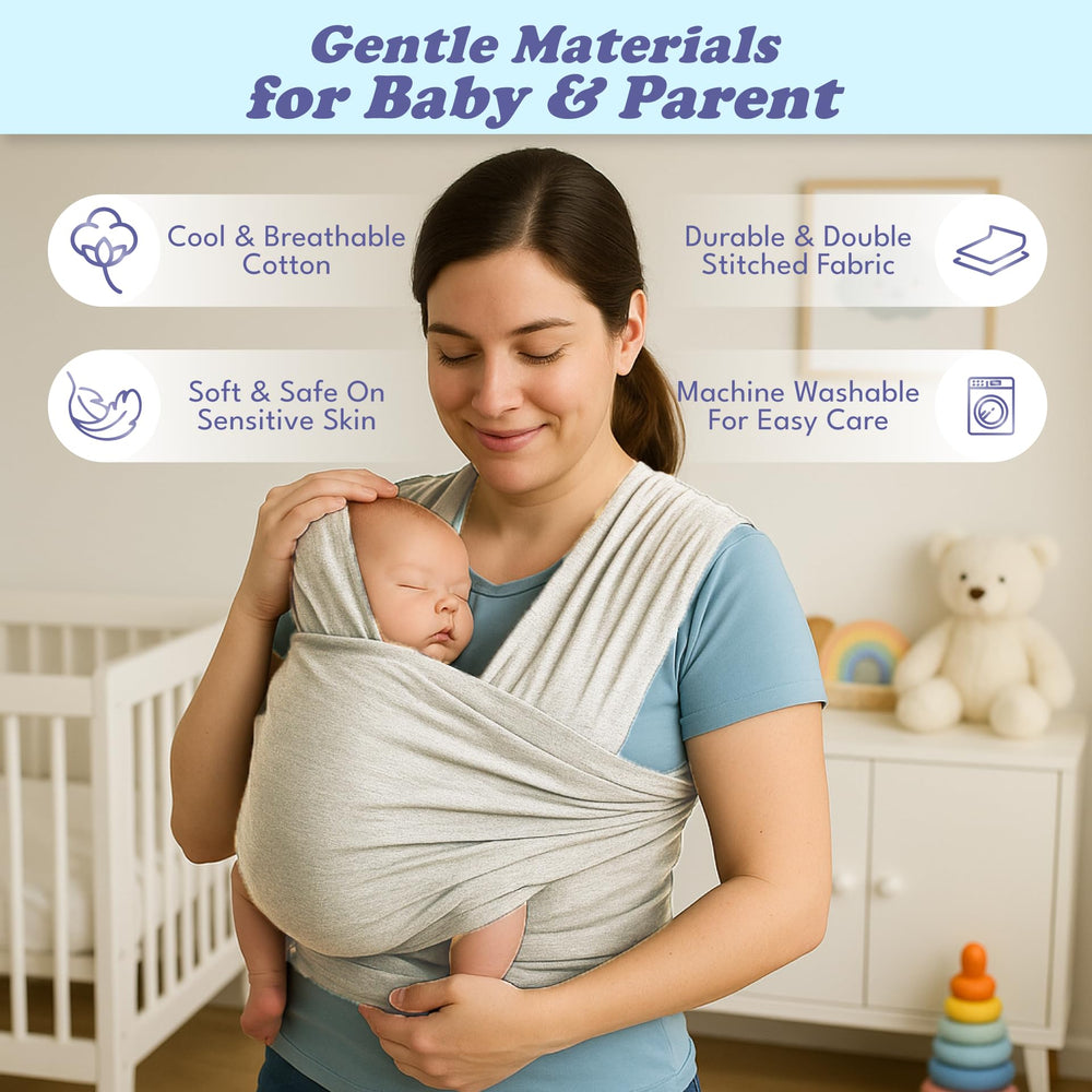 Cherub Cheeks wrap one-size-fits-all highlights inclusive fit.