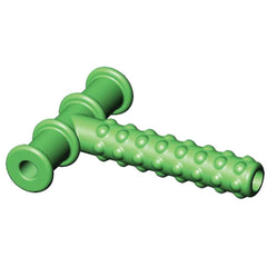 Chewy Tubes Knobby Chewy Tubes set of 2 side view demonstrates tactile texture for sensory engagement