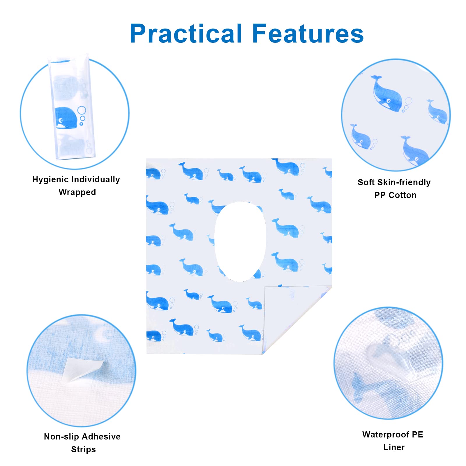 CHFONG non-slip adhesive close-up confirms secure placement