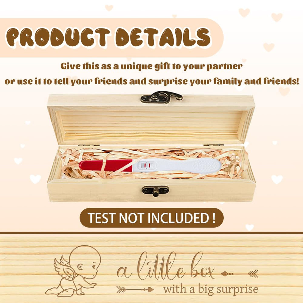 CHGCRAFT keepsake box with lock and raffia ribbon secures precious mementos.