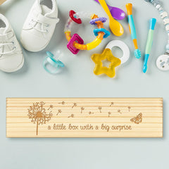 CHGCRAFT pregnancy announcement gift for dad or husband, presented in style.