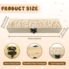 CHGCRAFT keepsake-box-lock-closure ensures secure, tamper-proof memory storage.