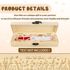 CHGCRAFT keepsake-box-raffia-ribbon exudes premium presentation for gifting.