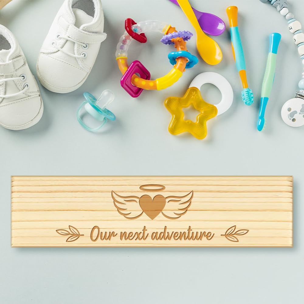CHGCRAFT Raffia ribbon pregnancy announcement gift enhances elegant presentation