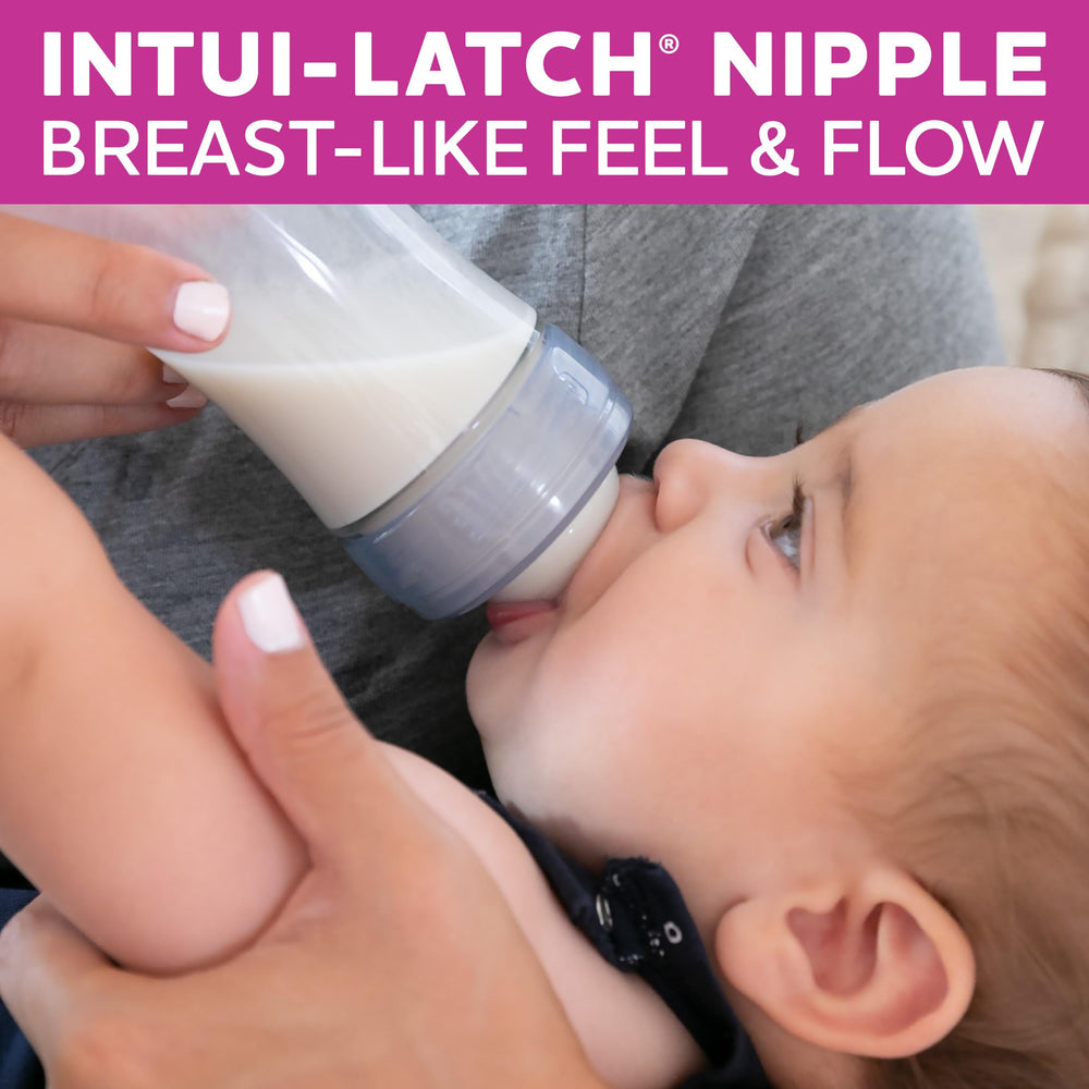 Chicco Duo Stage 1 Slow Flow nipple included for newborn feeds (0m+).