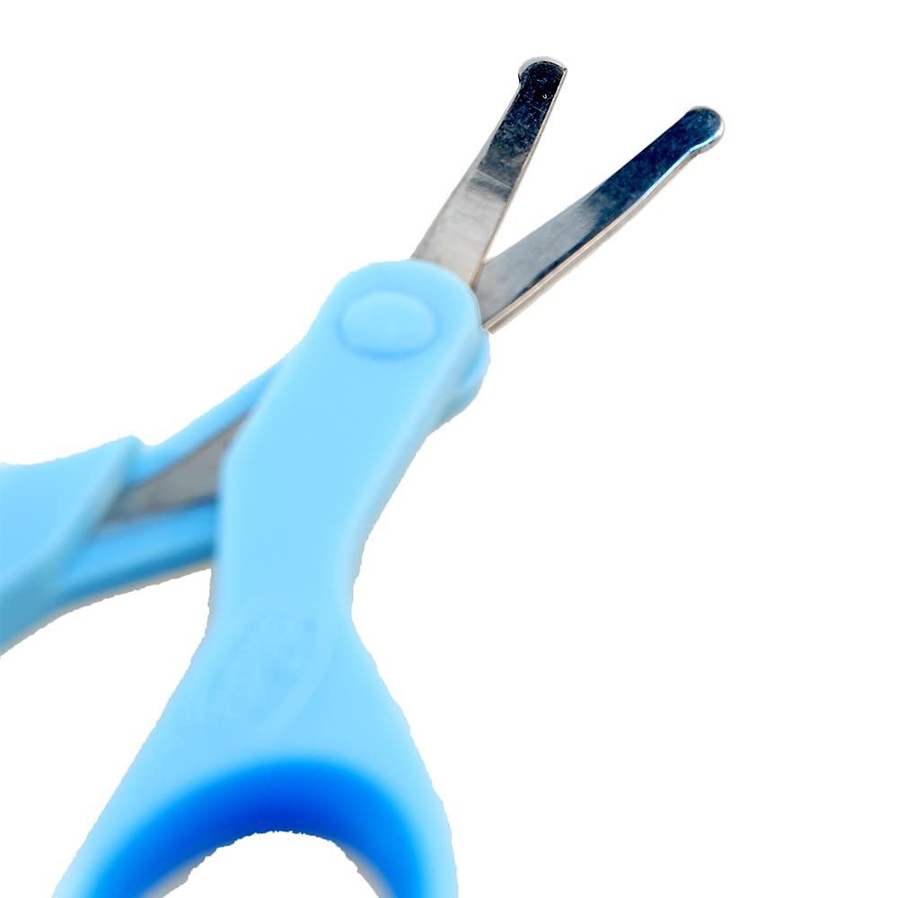 Chicco Nail Scissors travel-friendly design aids on-the-go hygiene with case