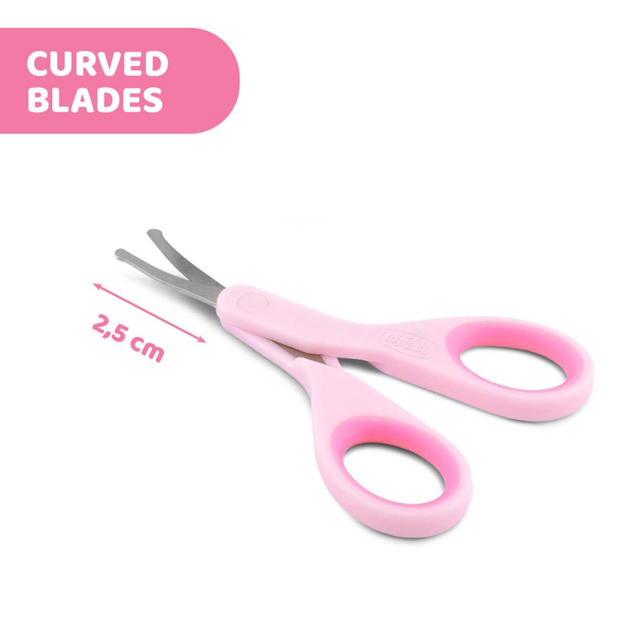 Chicco pink packaging featuring hygienic protective cap.