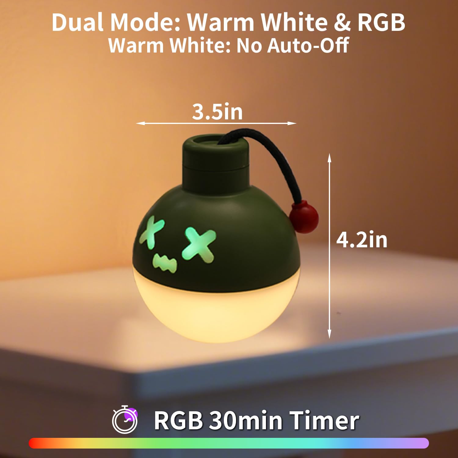 ChicLumen warranty service 1-year provides worry-free support and lasting night-light performance