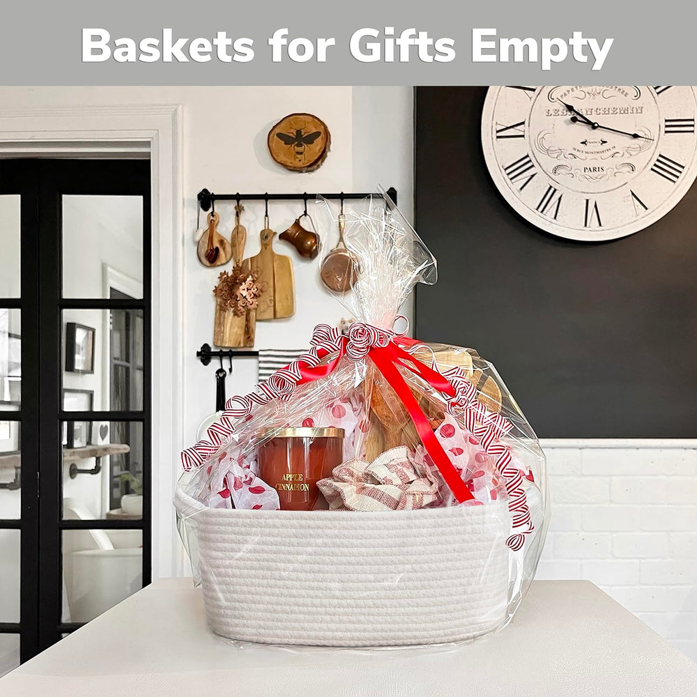 CHICVITA storage basket nursery toy storage keeps toys organized on a shelf.