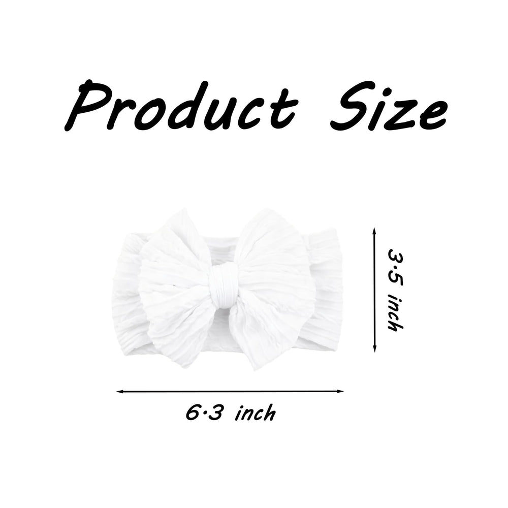 Chiduerm baby bows headband blue keeps gentle hold for everyday styling.