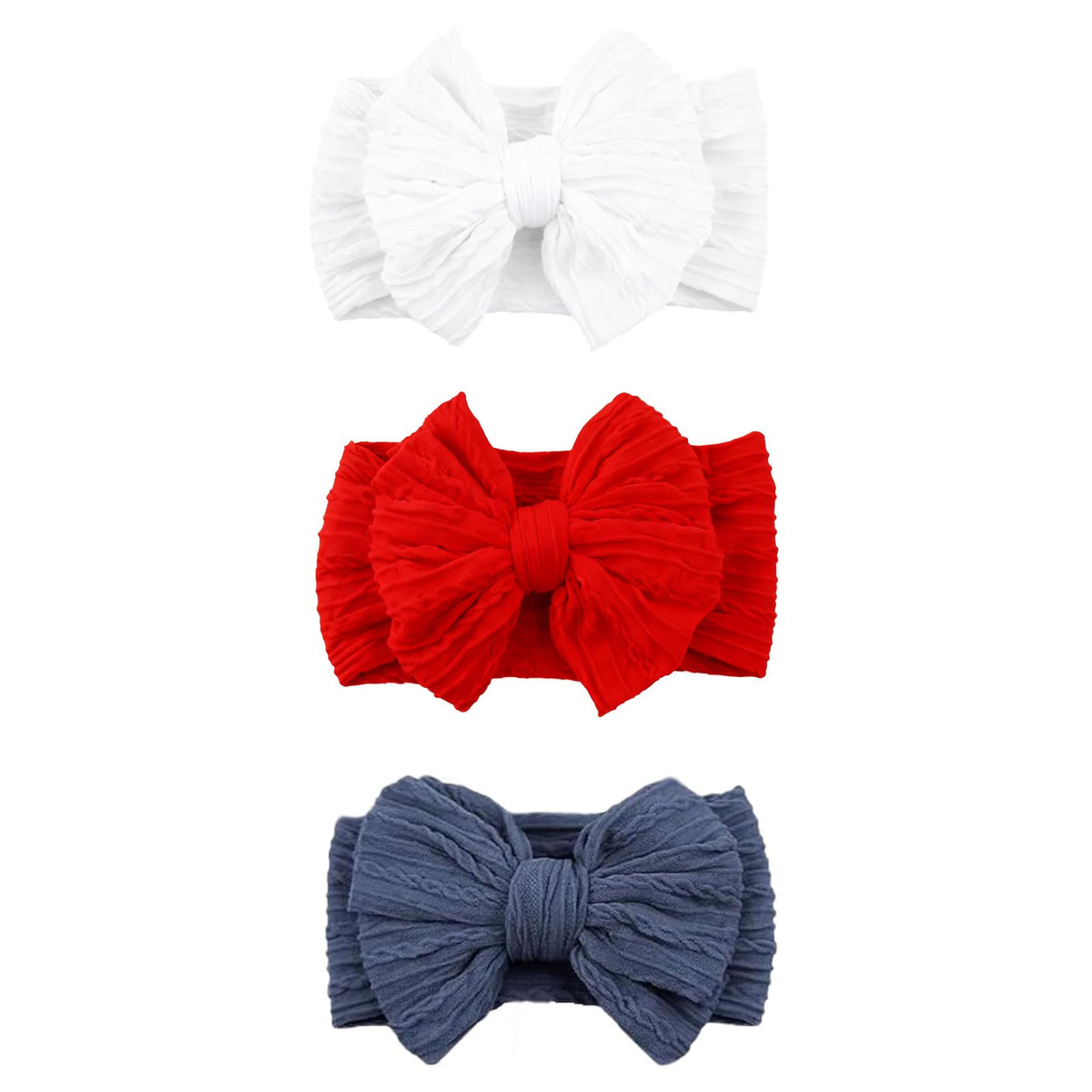 Chiduerm baby bows headband red for gentle daily wear and cute outfits.