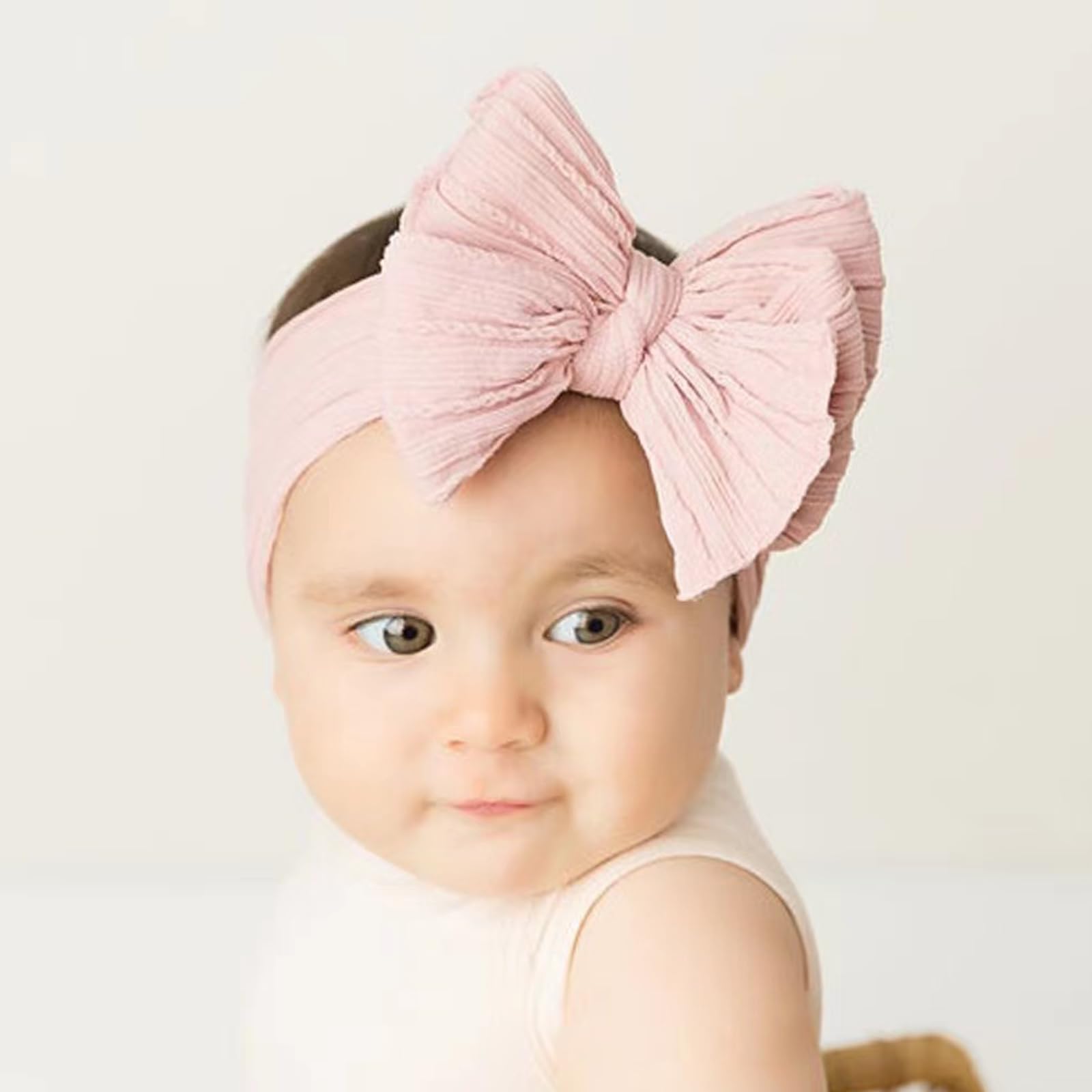 Chiduerm versatile baby headbands pair with daily outfits and events.