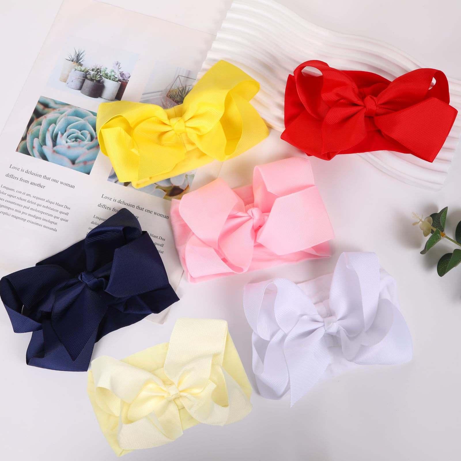 chiduerm bows delicate colors closeup ideal for coordinating outfits and photos