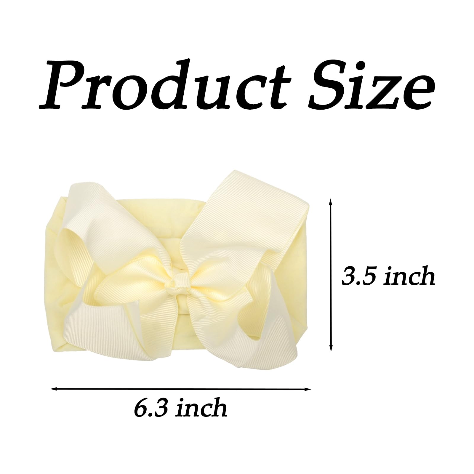 Chiduerm headband pink big bow adds cute style for outings