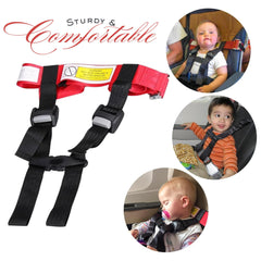 Child Airplane Travel Harness compact-fold shows portable design ideal for packing in carry-on luggage.