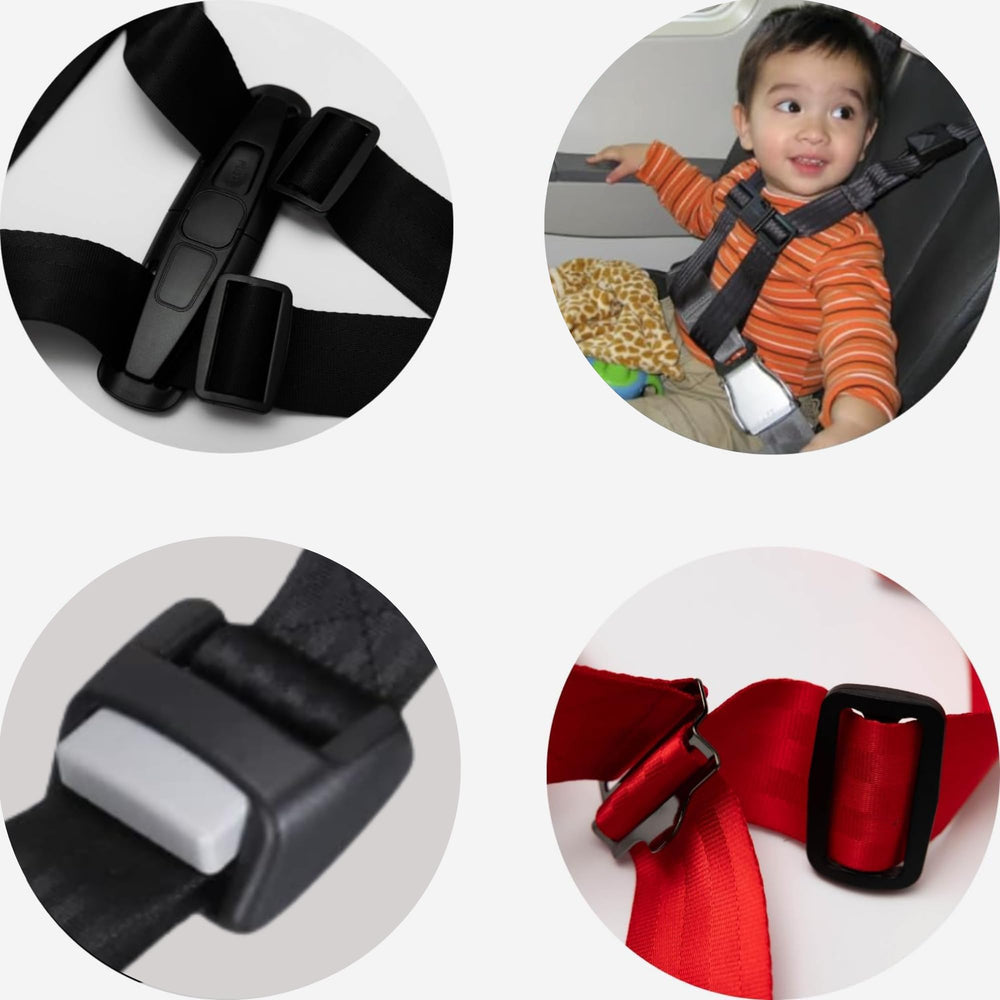 Child Airplane Travel Harness lightweight-design emphasizes minimal bulk for easy travel and storage.