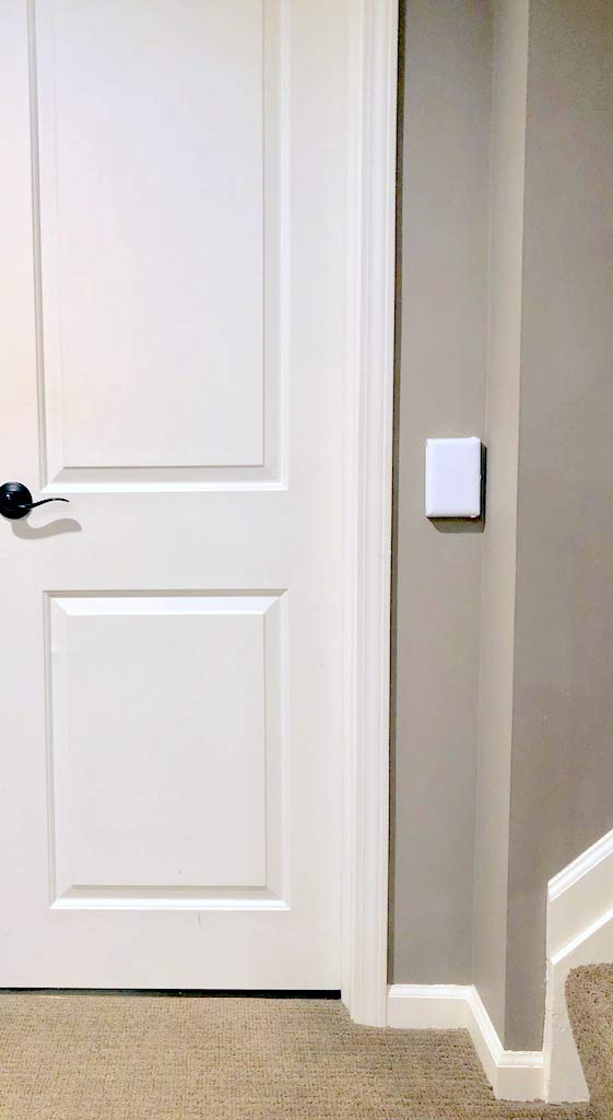 Child Be Safe installation with flat head screwdriver is quick and non-damaging