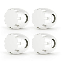 Child Proof Door Knob Covers 4 Pack on-door view highlights child protection in action