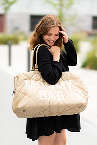 Childhome The Original Mommy Bag travel-ready for hospital visits, outings, and trips.