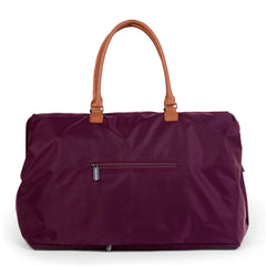 Childhome Original Mommy Diaper Bag interior keeps bottles and diapers neatly organized