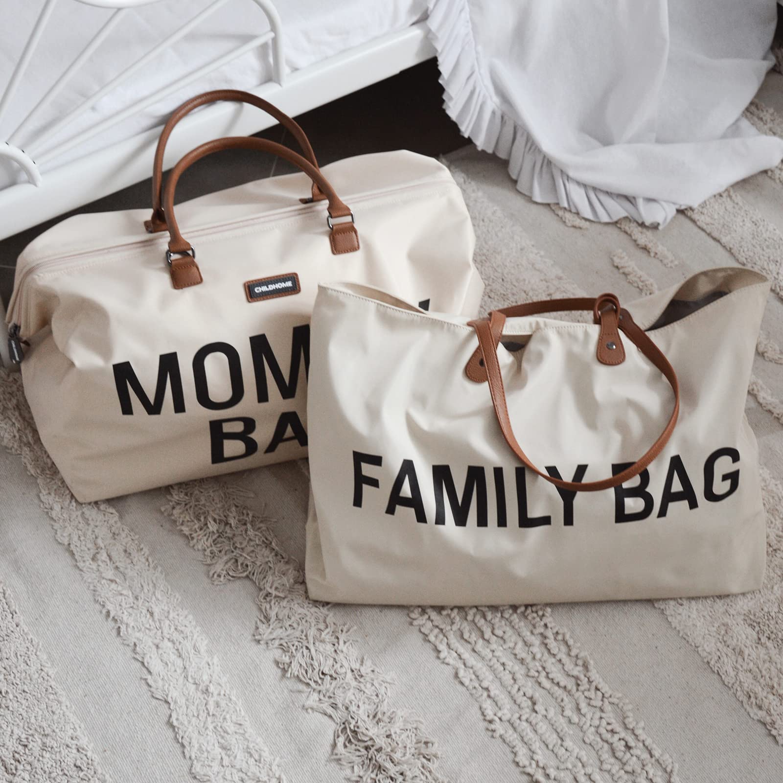Childhome Original Mommy Diaper Bag included changing mat for on-the-go diaper changes