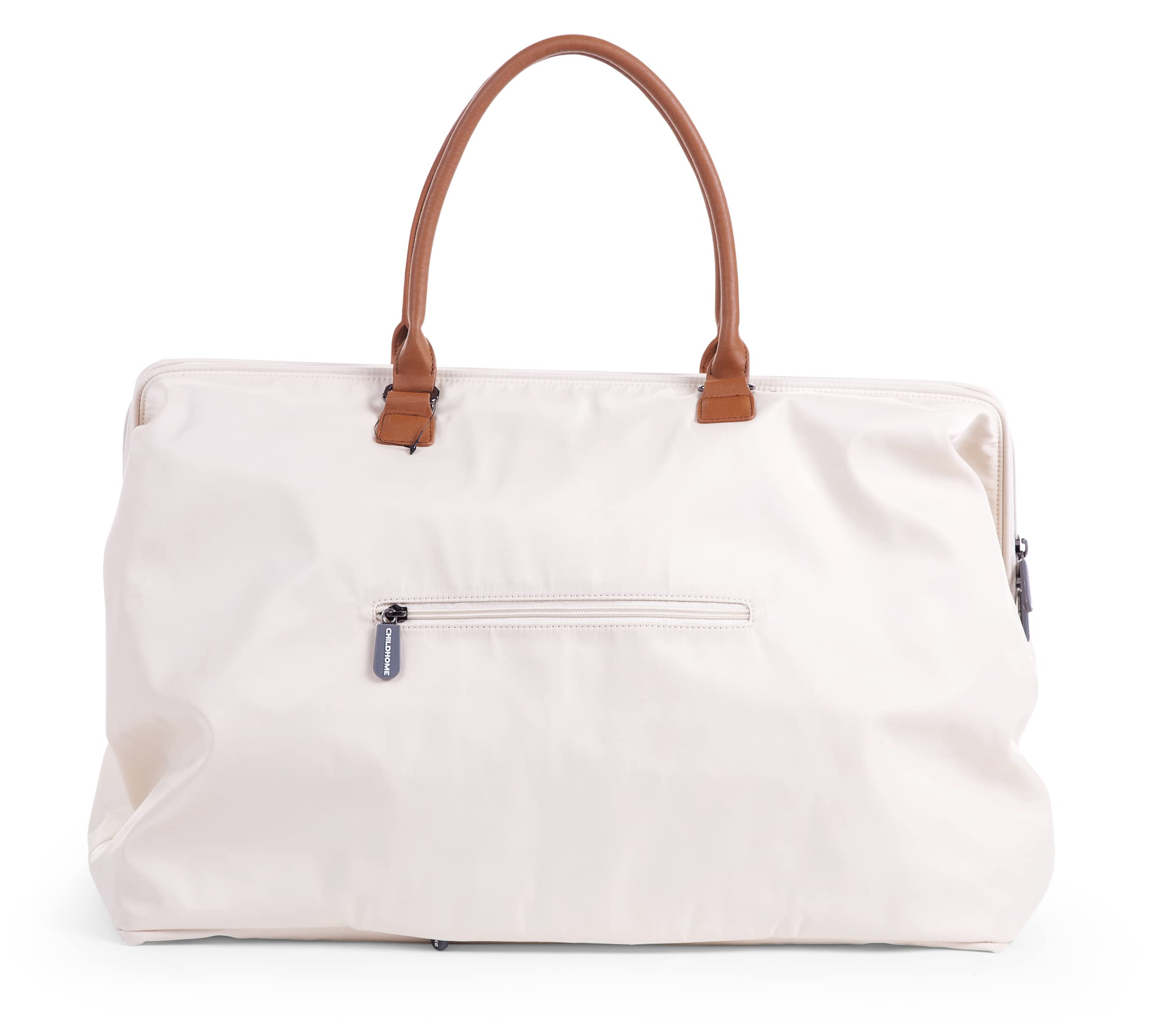 Childhome Original Mommy Diaper Bag interior with compartments organized for baby essentials
