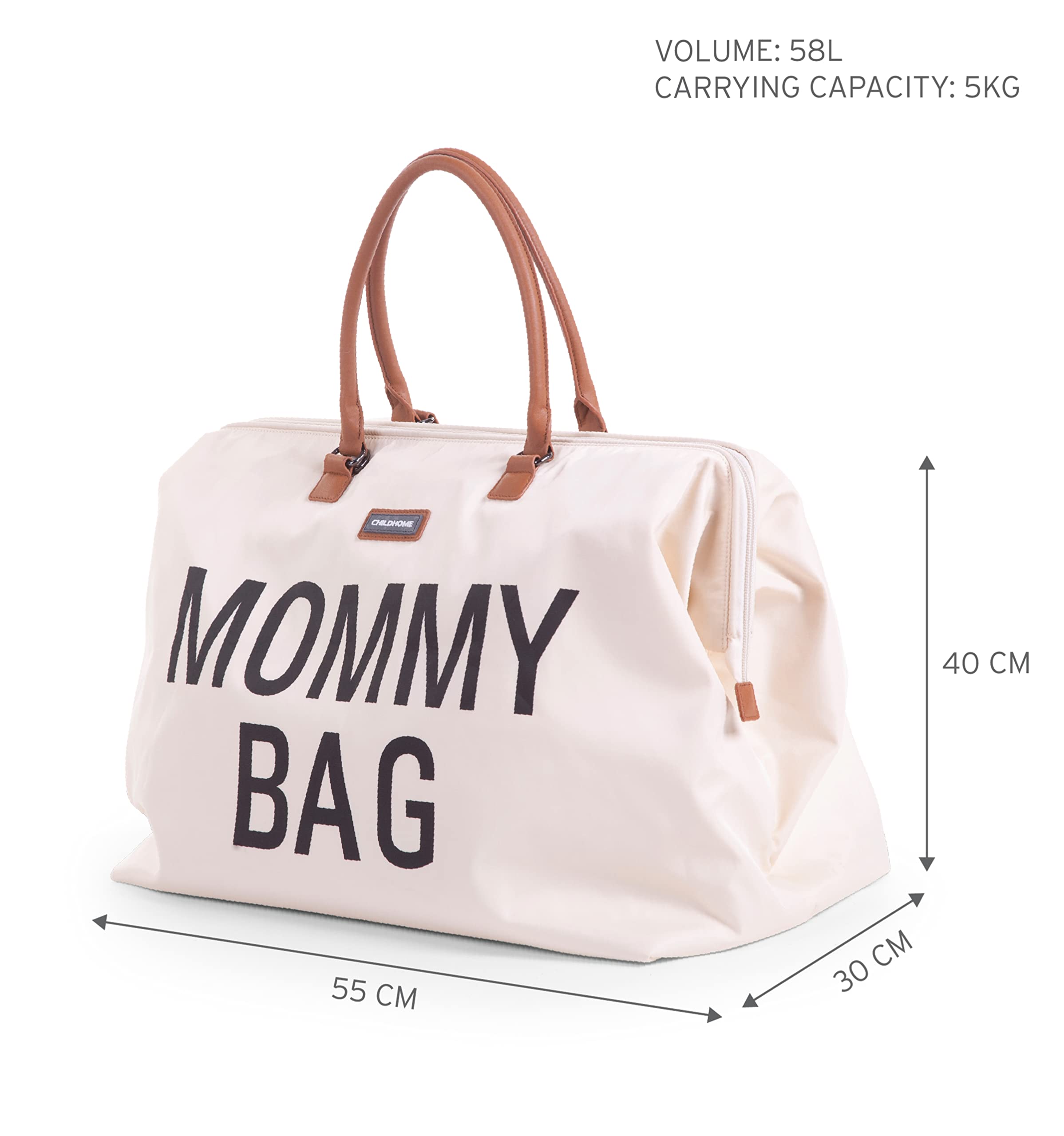 Childhome Original Mommy Diaper Bag luggage sleeve attachment for airport travel