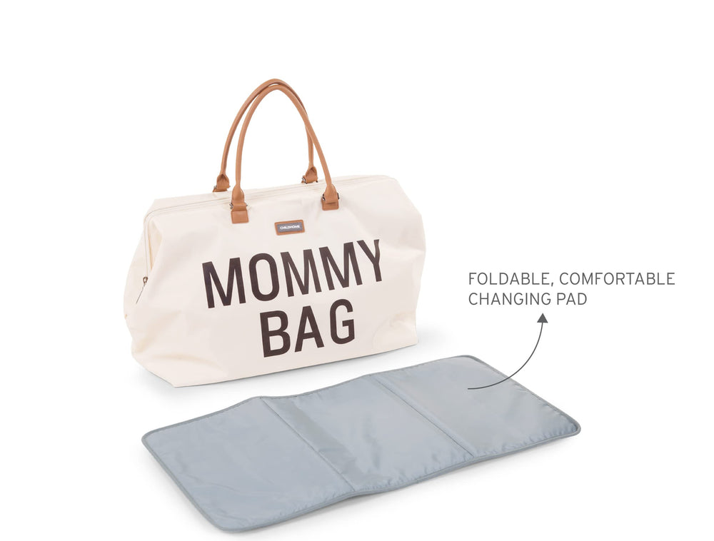 Childhome Original Mommy Diaper Bag removable shoulder strap for easy hands-free carry
