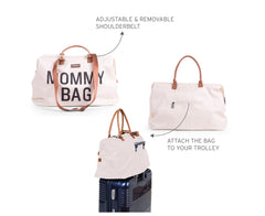 Childhome Original Mommy Diaper Bag water-repellent material keeps contents dry