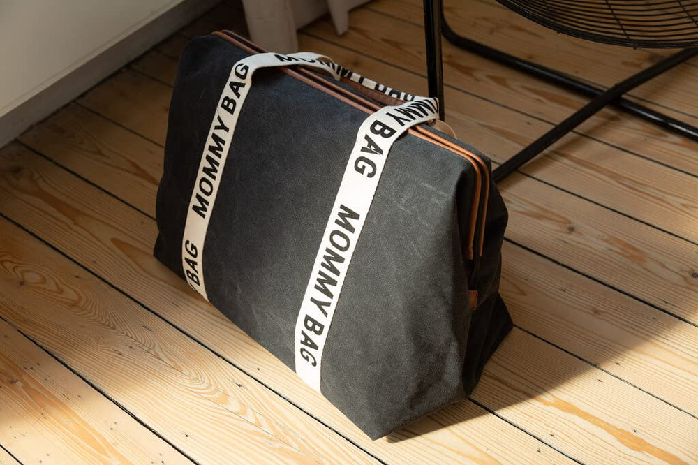 Childhome Signature Mommy Bag luggage sleeve for travel convenience with strollers