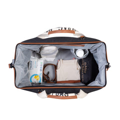Childhome Signature Mommy Bag organized compartments separate baby items efficiently