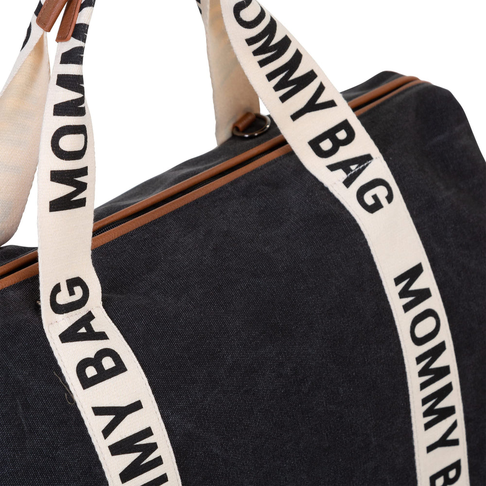 Childhome Signature Mommy Bag removable straps offer versatile carrying options