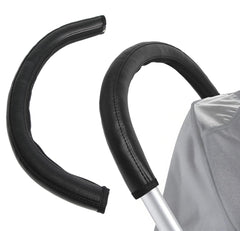 CHILDHOOD PU leather armrest cover closeup shows smooth texture and long-lasting grip.